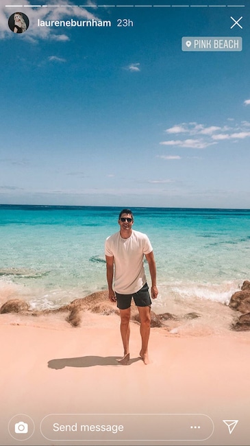 Arie Luyendyk Jr., Lauren Luyendyk, Babymoon